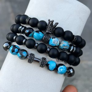 Azure Crown Hand Beads