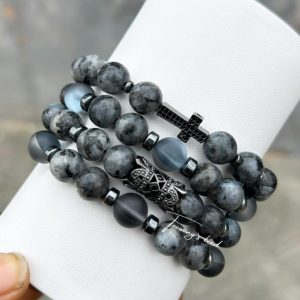 Grey Reign hand beads