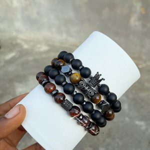 Midnight Crown hand beads